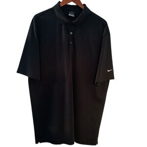 Nike Golf Men's Classic Black Polo Shirt Size XL